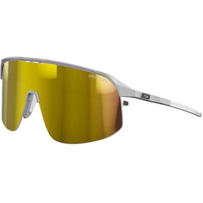 Julbo - Density Mat Gris Clair Blanc Spectron 3 - Lunettes de soleil - Publicité Julbo - Density Mat Gris Clair Blanc Spectron 3 - Lunettes de soleil - Publicité