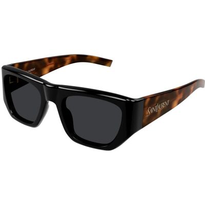 Saint Laurent - SL 740 004 Black Havana - Lunettes de soleil - Publicité Saint Laurent - SL 740 004 Black Havana - Lunettes de soleil - Publicité