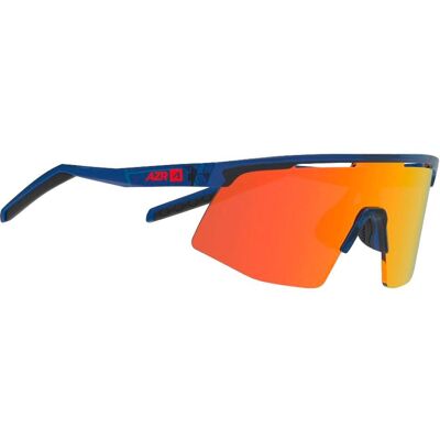 AZR - Team Jr Crystale Bleue Vernie Multicouche Rouge - Lunettes de soleil - Publicité AZR - Team Jr Crystale Bleue Vernie Multicouche Rouge - Lunettes de soleil - Publicité