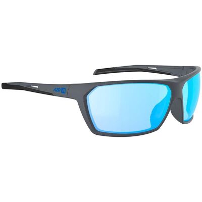 AZR - Fight Anthracite Mate Multicouche Bleu - Lunettes de soleil - Publicité AZR - Fight Anthracite Mate Multicouche Bleu - Lunettes de soleil - Publicité