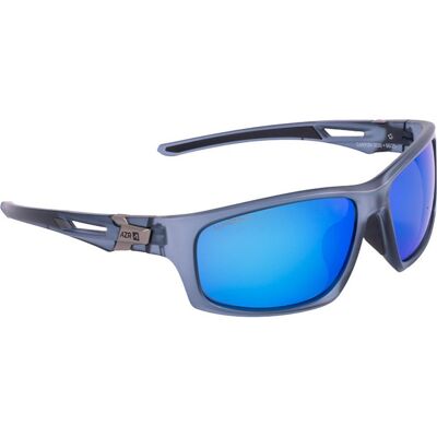 AZR - Canyon Crystale Grise Mate Bleu Multicouche - Lunettes de soleil - Publicité AZR - Canyon Crystale Grise Mate Bleu Multicouche - Lunettes de soleil - Publicité