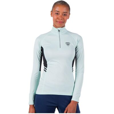 Rossignol - W Poursuite 1/2 Zip Stream - L - Sous-vêtement technique - Publicité Rossignol - W Poursuite 1/2 Zip Stream - L - Sous-vêtement technique - Publicité