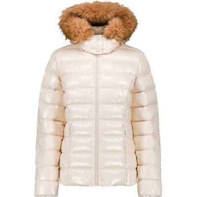Jott - Luxe Laquee Natural - L - Doudoune - Publicité Jott - Luxe Laquee Natural - L - Doudoune - Publicité