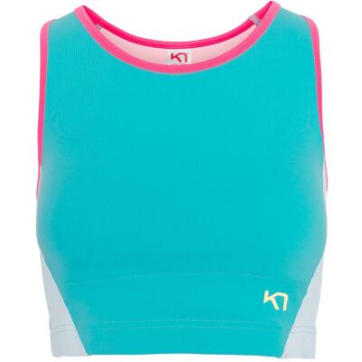 Kari Traa - Linnea Top Blue Lagoon - L - Brassière - Publicité Kari Traa - Linnea Top Blue Lagoon - L - Brassière - Publicité