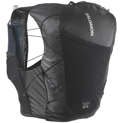 Salomon Gilet Hydratation Active Skin 12 - Femme - L - Publicité Salomon Gilet Hydratation Active Skin 12 - Femme - L - Publicité