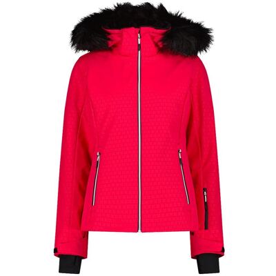 CMP - Woman Jacket Zip Hood Carminio - 34 - Blouson Ski - Publicité CMP - Woman Jacket Zip Hood Carminio - 34 - Blouson Ski - Publicité