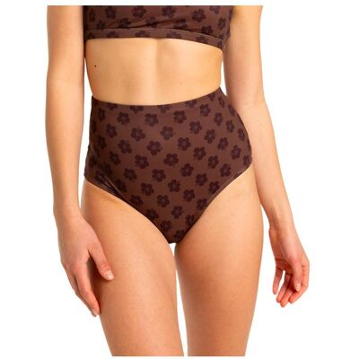 Roxy - Roxy Pro Wave Bas de Bikini Taille Haute Chocolate Plum Polka - XS - Maillot de bain - Publicité Roxy - Roxy Pro Wave Bas de Bikini Taille Haute Chocolate Plum Polka - XS - Maillot de bain - Publicité