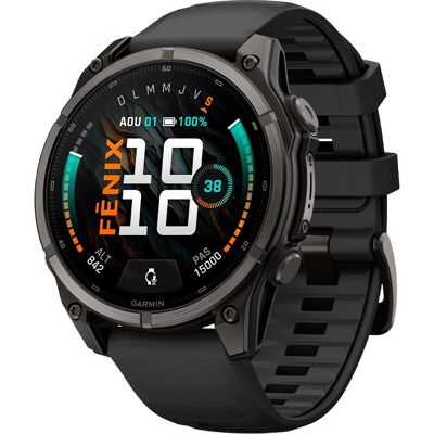 Garmin - Fenix 9 Titanium - 51 mm - Montres GPS - Publicité Garmin - Fenix 9 Titanium - 51 mm - Montres GPS - Publicité