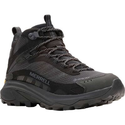 Merrell - Moab Speed 2 Mid Gore-Tex Black - 44 - Chaussures de randonnée - Publicité Merrell - Moab Speed 2 Mid Gore-Tex Black - 44 - Chaussures de randonnée - Publicité