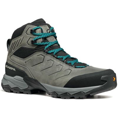 Scarpa - Moraine Mid Pro Gore-Tex Anthracite - 45 - Chaussures de randonnée - Publicité Scarpa - Moraine Mid Pro Gore-Tex Anthracite - 45 - Chaussures de randonnée - Publicité