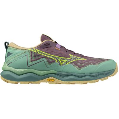 Mizuno - Wave Daichi 9 W Granite green F.yellow Palekhak - 5 - Chaussures de trail - Publicité Mizuno - Wave Daichi 9 W Granite green F.yellow Palekhak - 5 - Chaussures de trail - Publicité