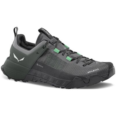 Salewa - Wildfire Nxt Gore-Tex M Onyx Irish Green - 7.5 - Chaussures d'approche - Publicité Salewa - Wildfire Nxt Gore-Tex M Onyx Irish Green - 7.5 - Chaussures d'approche - Publicité