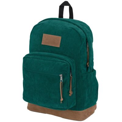 Jansport - Right Pack Expression 28L Deep Juniper Corduroy - Sac à dos - Publicité Jansport - Right Pack Expression 28L Deep Juniper Corduroy - Sac à dos - Publicité