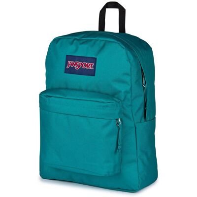 Jansport - Superbreak Plus 26L Emerald Pool - Sac à dos - Publicité Jansport - Superbreak Plus 26L Emerald Pool - Sac à dos - Publicité