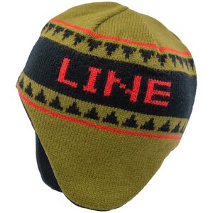 Line - Heater Beanie Olive - Bonnet - Publicité Line - Heater Beanie Olive - Bonnet - Publicité