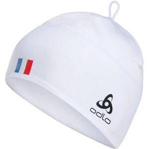 Odlo - Polyknit Fan Warm Hat White France - Bonnet Nordique - Publicité Odlo - Polyknit Fan Warm Hat White France - Bonnet Nordique - Publicité