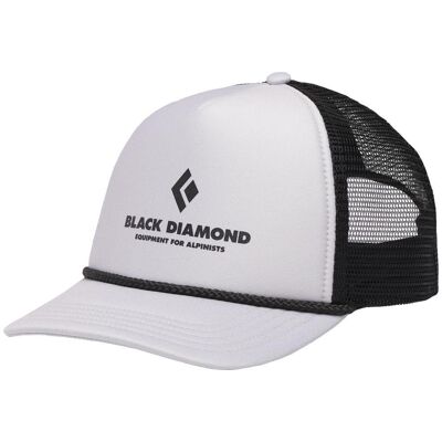 Black Diamond - Flat Bill Trucker Hat Pewter - Casquette - Publicité Black Diamond - Flat Bill Trucker Hat Pewter - Casquette - Publicité