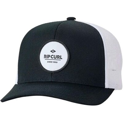 Rip Curl - Routine Curve Trucker Black White - Casquette - Publicité Rip Curl - Routine Curve Trucker Black White - Casquette - Publicité