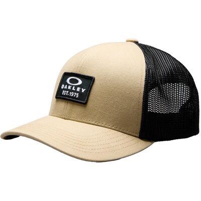 Oakley - Patch Trucker Hat Pebble - Casquette - Publicité Oakley - Patch Trucker Hat Pebble - Casquette - Publicité