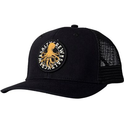 Salty Crew - Tentacles Boys Retro Trucker Black - Casquette - Publicité Salty Crew - Tentacles Boys Retro Trucker Black - Casquette - Publicité