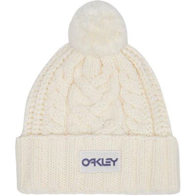 Oakley - Harper Pom Beanie Arctic White - Bonnet - Publicité Oakley - Harper Pom Beanie Arctic White - Bonnet - Publicité