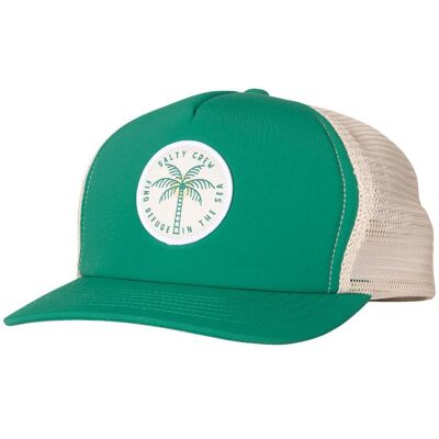 Salty Crew - Queen Palm Trucker Kelly Green - Casquette - Publicité Salty Crew - Queen Palm Trucker Kelly Green - Casquette - Publicité