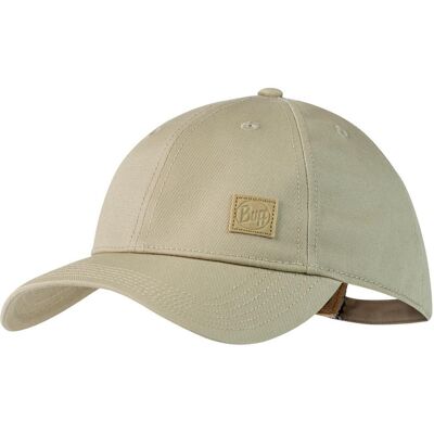 Buff - Essential Baseball Cap Solid Sand - Casquette - Publicité Buff - Essential Baseball Cap Solid Sand - Casquette - Publicité