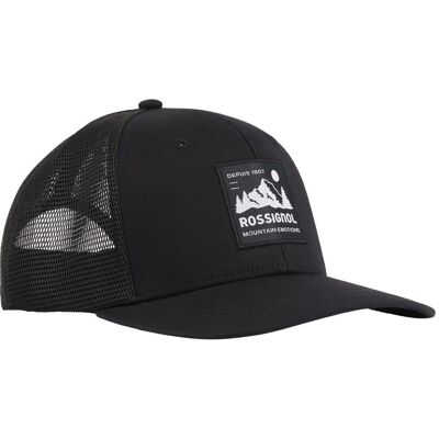 Rossignol - Mid Crown Trucker Cap Black - Casquette - Publicité Rossignol - Mid Crown Trucker Cap Black - Casquette - Publicité