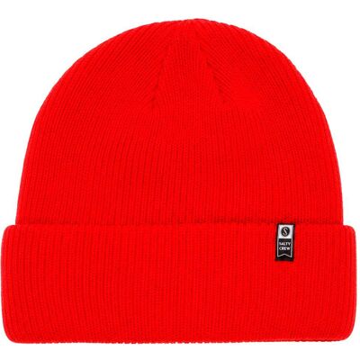Salty Crew - Alpha Beanie Red - Bonnet - Publicité Salty Crew - Alpha Beanie Red - Bonnet - Publicité