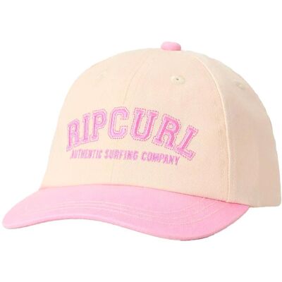 Rip Curl - Washed Twill Cap Girl Hot Pink - Casquette - Publicité Rip Curl - Washed Twill Cap Girl Hot Pink - Casquette - Publicité