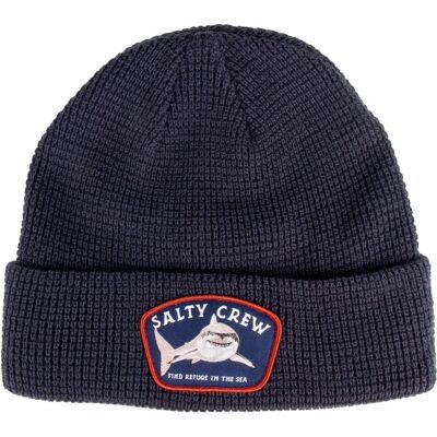 Salty Crew - Coastal Beanie Dark Navy - Bonnet - Publicité Salty Crew - Coastal Beanie Dark Navy - Bonnet - Publicité