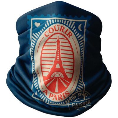 Bv Sport - Foulard Original Collector Retro Paris - Tour de cou - Publicité Bv Sport - Foulard Original Collector Retro Paris - Tour de cou - Publicité