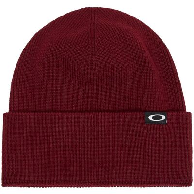 Oakley - Cuffed Ellipse Rc Beanie Grenache - Bonnet - Publicité Oakley - Cuffed Ellipse Rc Beanie Grenache - Bonnet - Publicité