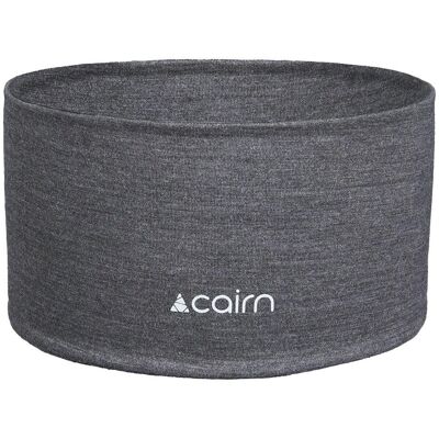 Cairn - Merino Headband Black Chine - Bandeau - Publicité Cairn - Merino Headband Black Chine - Bandeau - Publicité