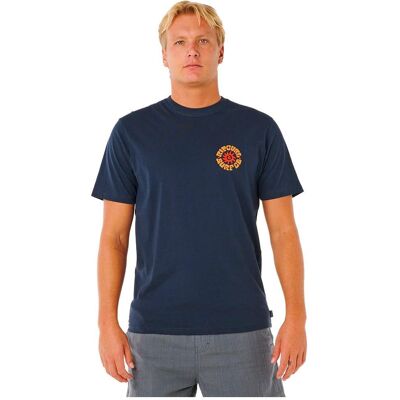 Rip Curl - Pacific Rinse Circle Dark Navy - M - Tee-shirt - Publicité Rip Curl - Pacific Rinse Circle Dark Navy - M - Tee-shirt - Publicité