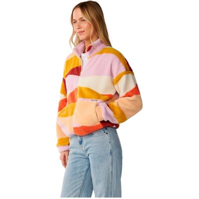 Rip Curl - Retro Swell Standard Zip Through Multi - S - Polaire - Publicité Rip Curl - Retro Swell Standard Zip Through Multi - S - Polaire - Publicité