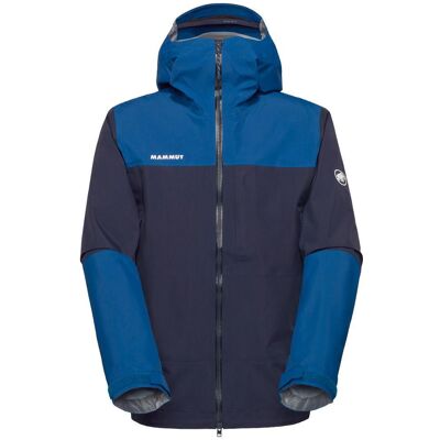 Mammut - Alto Guide Hardshell Hooded Marine Tschiel - XL - Veste de rando - Publicité Mammut - Alto Guide Hardshell Hooded Marine Tschiel - XL - Veste de rando - Publicité
