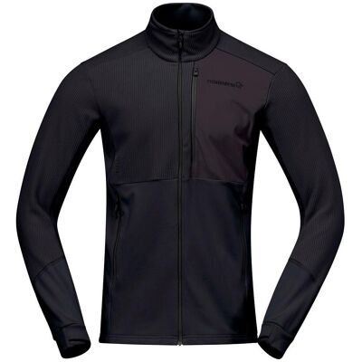 Norrona - Lofoten Warm 2 Jacket M's Caviar - S - Polaire - Publicité Norrona - Lofoten Warm 2 Jacket M's Caviar - S - Polaire - Publicité
