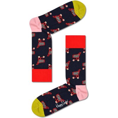 Happy Socks - Shop Til You Drop Bleu Foncé - 36-40 - Chaussettes - Publicité Happy Socks - Shop Til You Drop Bleu Foncé - 36-40 - Chaussettes - Publicité