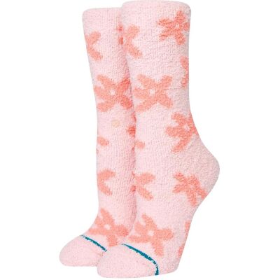 Stance - Pollen Plush Crew Sock Chillax Lilacice - S - Chaussettes - Publicité Stance - Pollen Plush Crew Sock Chillax Lilacice - S - Chaussettes - Publicité