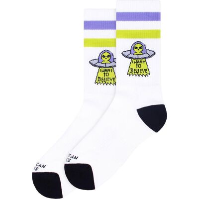 American Socks - The Classics Mid High Believe - Chaussettes - Publicité American Socks - The Classics Mid High Believe - Chaussettes - Publicité