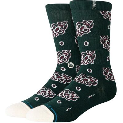 Stance - Crew Sock II Pine Brocade Crew Pine - L - Chaussettes - Publicité Stance - Crew Sock II Pine Brocade Crew Pine - L - Chaussettes - Publicité