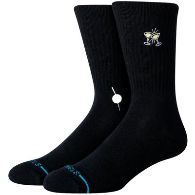 Stance - Print & Pattern Socks Extra Dirty Black - L - Chaussettes - Publicité Stance - Print & Pattern Socks Extra Dirty Black - L - Chaussettes - Publicité