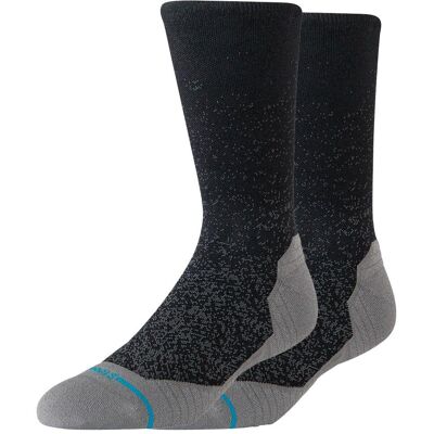 Stance - Perf Run Crew Light Cushion Sock Powder Split Black - M - Chaussettes de trail - Publicité Stance - Perf Run Crew Light Cushion Sock Powder Split Black - M - Chaussettes de trail - Publicité