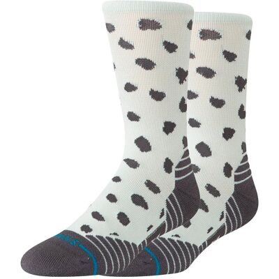 Stance - Perf Run Womens Crew Mid Cushion Sock Leopard Light Blue - M - Chaussettes de trail - Publicité Stance - Perf Run Womens Crew Mid Cushion Sock Leopard Light Blue - M - Chaussettes de trail - Publicité