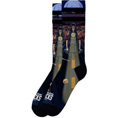 American Socks - The Original Signature Night Rider - S-M - Chaussettes - Publicité American Socks - The Original Signature Night Rider - S-M - Chaussettes - Publicité