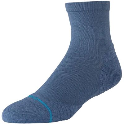 Stance - Perf Run Quarter Light Cushion Sock Sea Blue - M - Chaussettes de trail - Publicité Stance - Perf Run Quarter Light Cushion Sock Sea Blue - M - Chaussettes de trail - Publicité