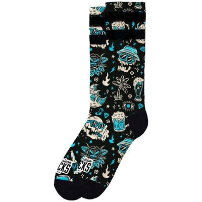American Socks - The Original Signature Dopamine - S-M - Chaussettes - Publicité American Socks - The Original Signature Dopamine - S-M - Chaussettes - Publicité
