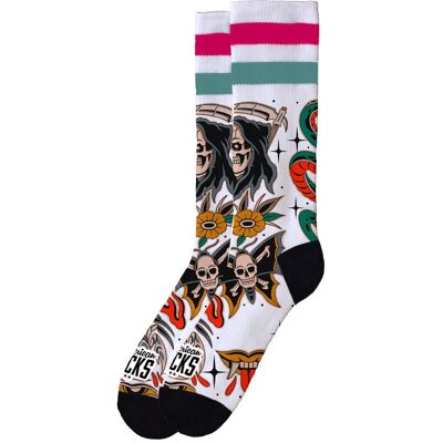 American Socks - The Original Signature Death Proof - L-XL - Chaussettes - Publicité American Socks - The Original Signature Death Proof - L-XL - Chaussettes - Publicité