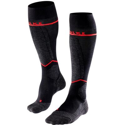 Falke - Sk4 Advanced Compression Light Men Black Mix - 39-41 - Chaussettes de ski - Publicité Falke - Sk4 Advanced Compression Light Men Black Mix - 39-41 - Chaussettes de ski - Publicité